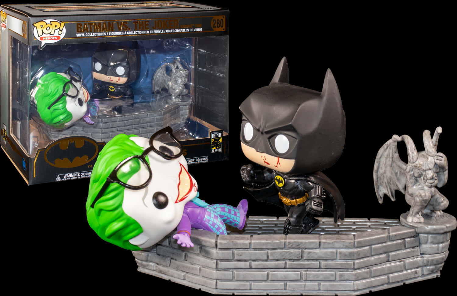 Batmanvs Joker Funko Pop Collectibles PNG Image