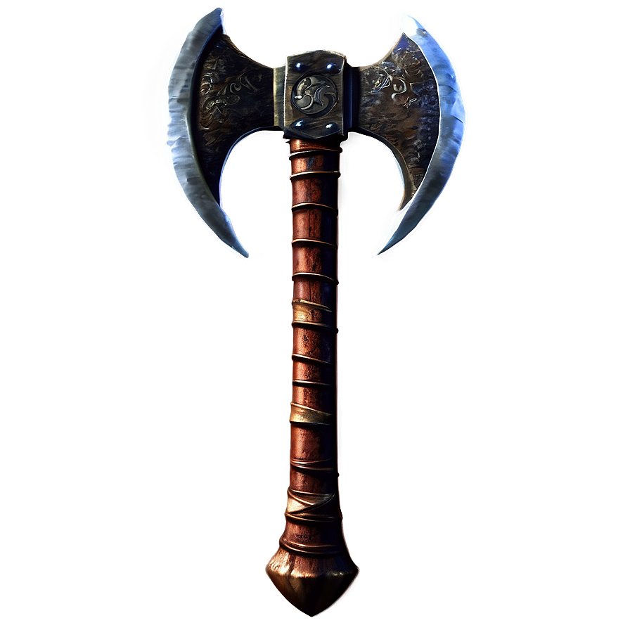 Battle Axe Scene Png 06132024 PNG Image