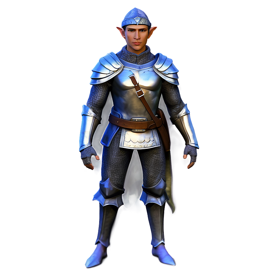 Battle-ready Elf Soldier Png 54 PNG Image