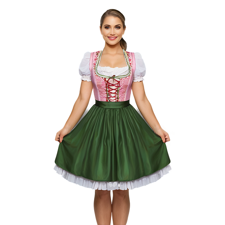 Bayern Dirndl Dress Png 06252024 PNG Image