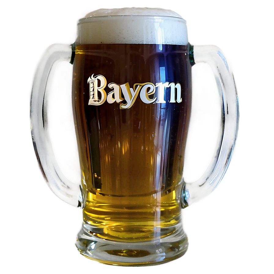 Bayern Wheat Beer Glass Png Seq84 PNG Image