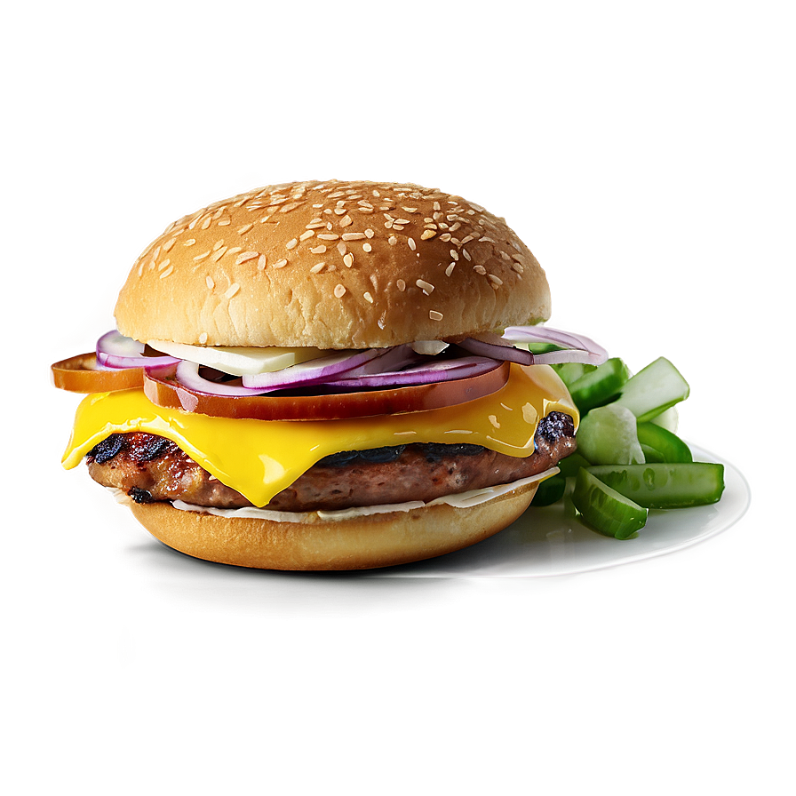 Bbq Burger Png Efh PNG Image