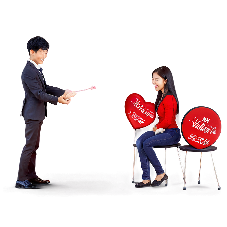 Be My Valentine Proposal Scene Png Gdi PNG Image