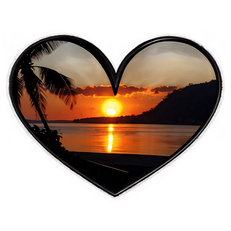 Be My Valentine Sunset Png Vep77 PNG Image