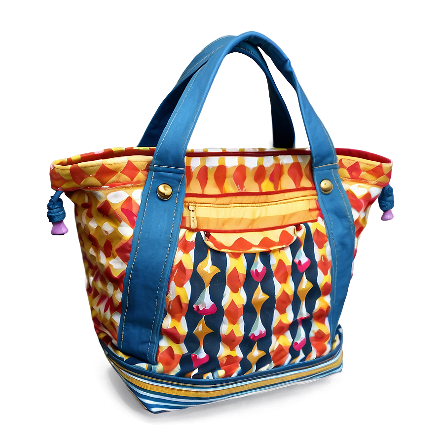 Beach Bag With Pockets Png 84 PNG Image