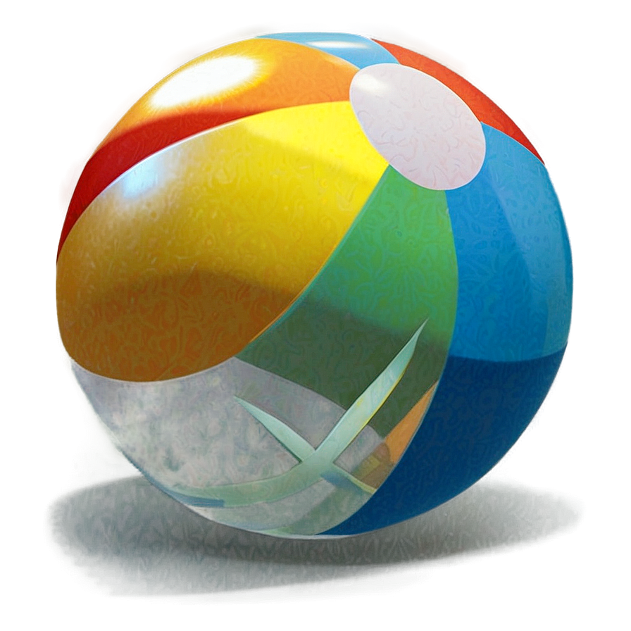 Beach Ball Art Png 47 PNG Image