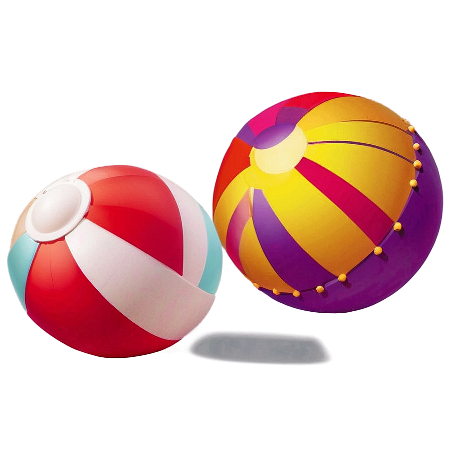 Beach Ball Decoration Png Fge67 PNG Image