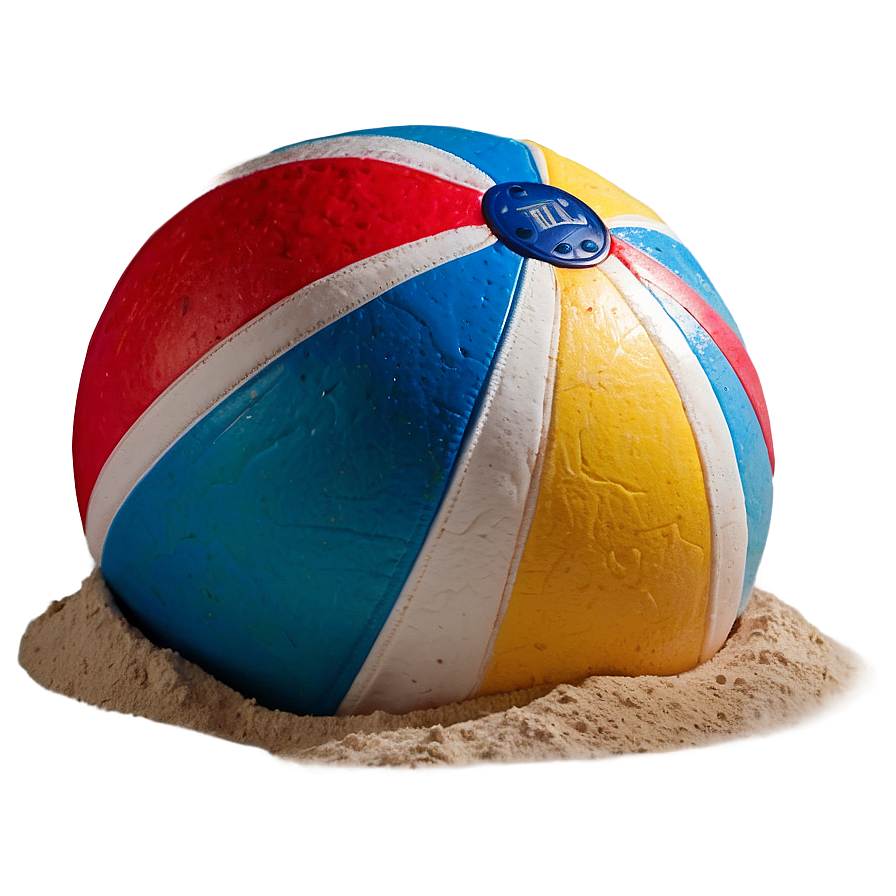 Beach Ball In Sand Png 21 PNG Image