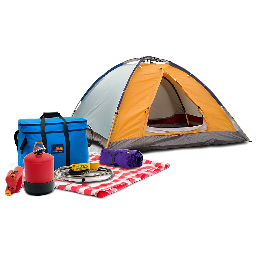 Beach Camping Essentials Png Qtv70 PNG Image