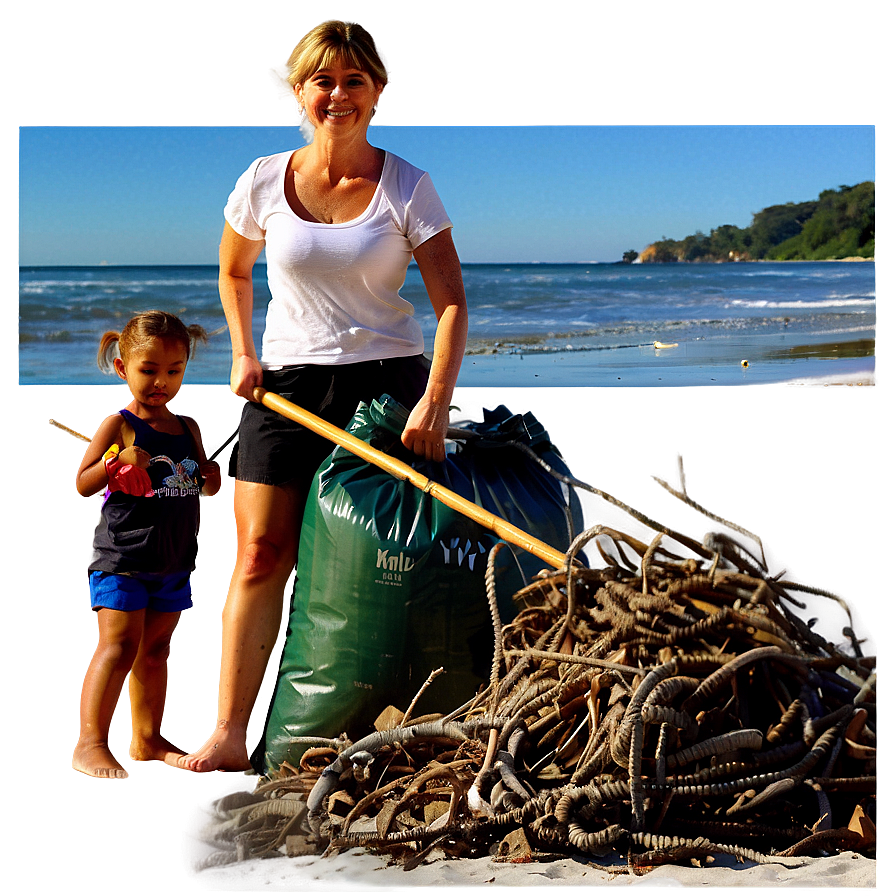 Beach Cleanup Volunteers Png 39 PNG Image