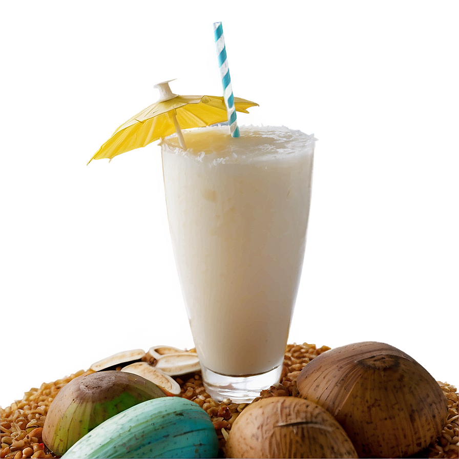 Beach Coconut Drinks Png Myo20 PNG Image