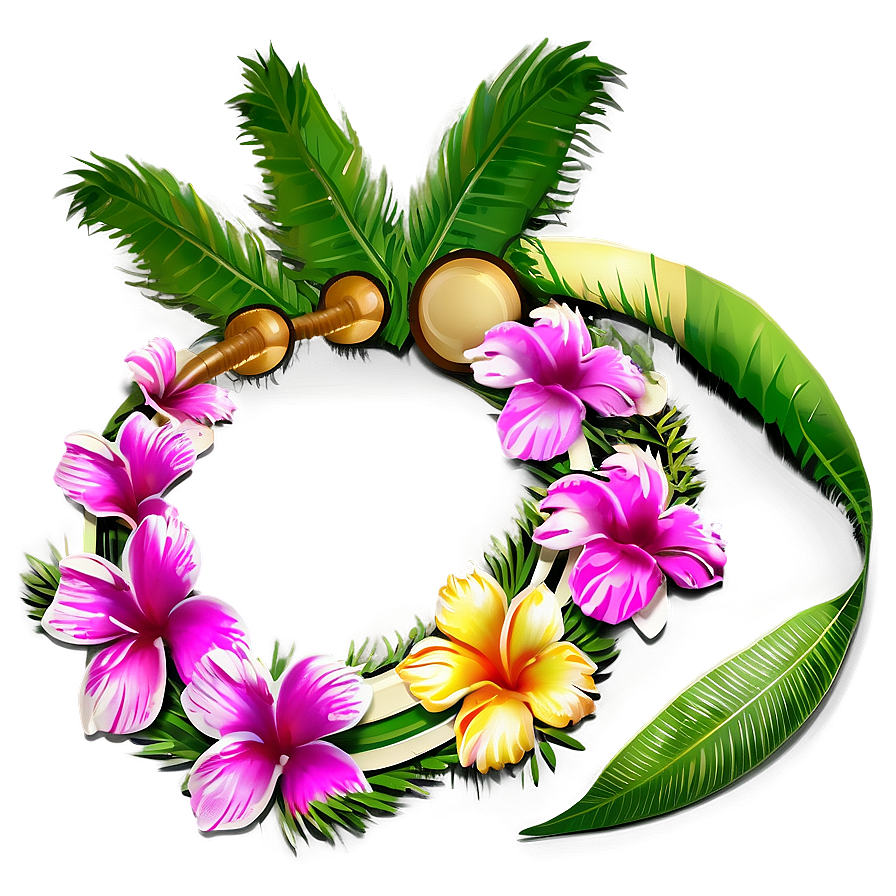 Beach Hawaiian Lei Png 79 PNG Image