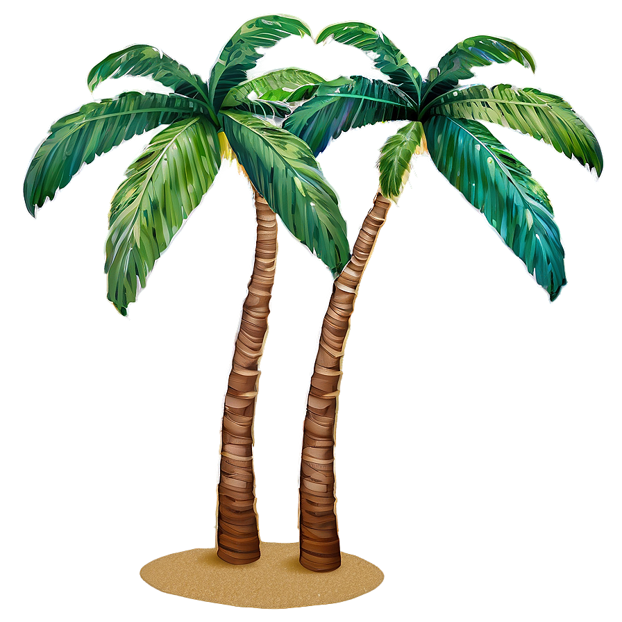 Beach Palm Tree Png Fjw PNG Image