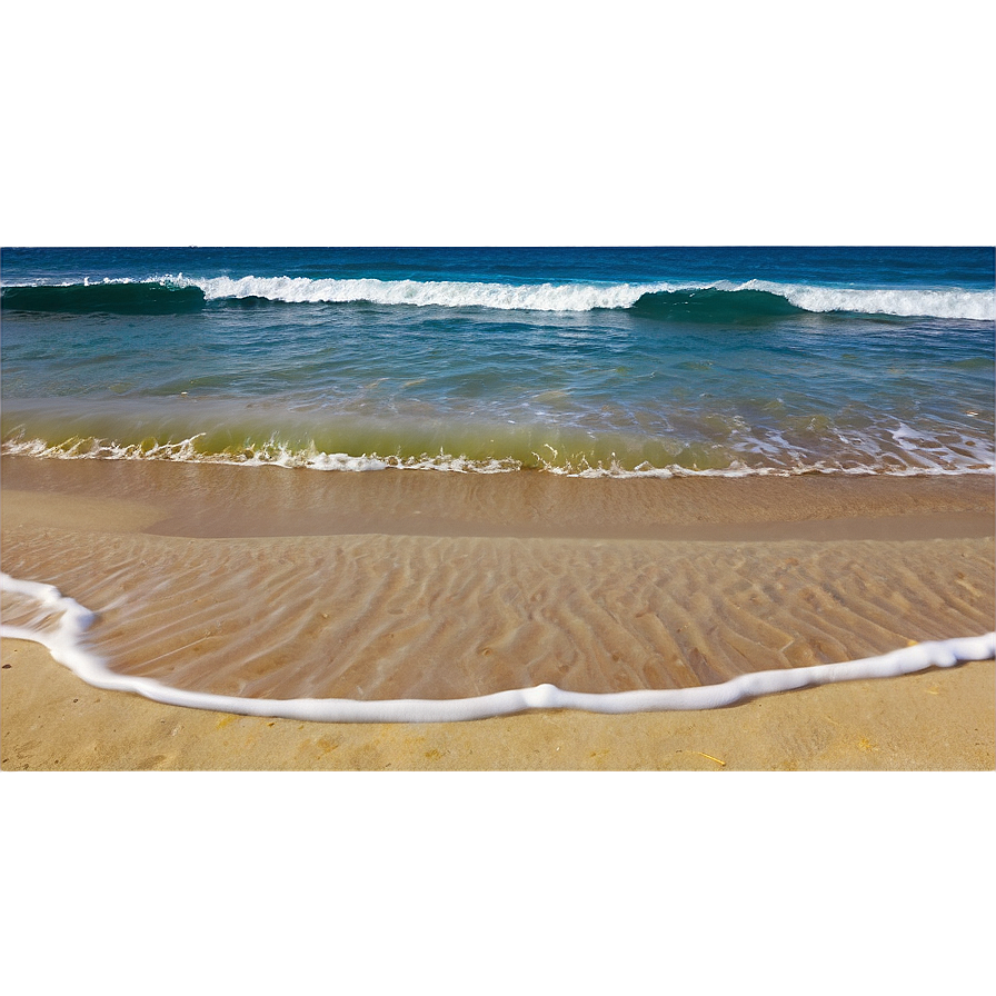 Beach Sand And Surf Png 88 PNG Image