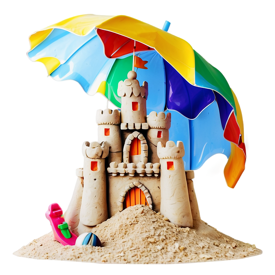 Beach Sand Castle Png Bva PNG Image