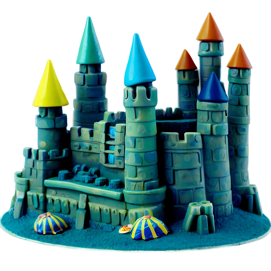 Beach Sand Castle Png Euj PNG Image