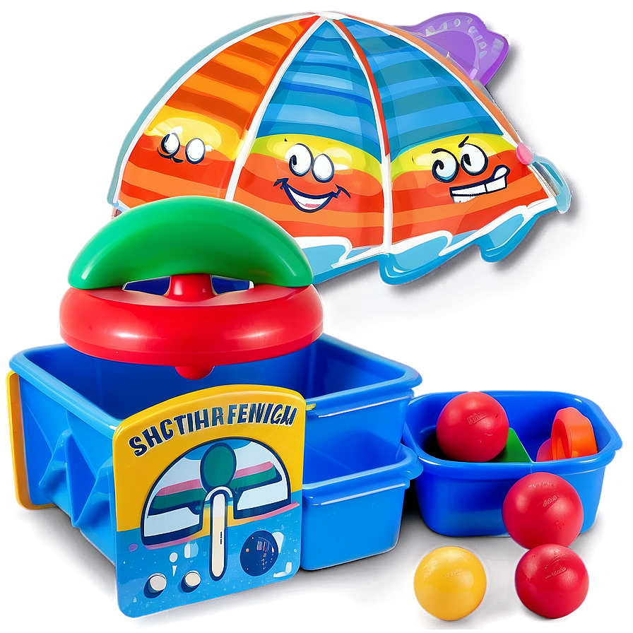 Beach Toys Storage Png Mop PNG Image