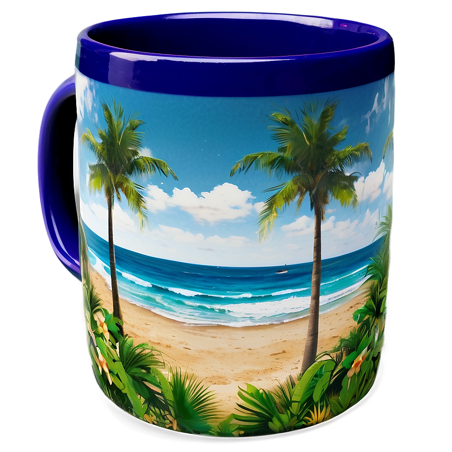 Beach Vibes Mug Png Fyw51 PNG Image