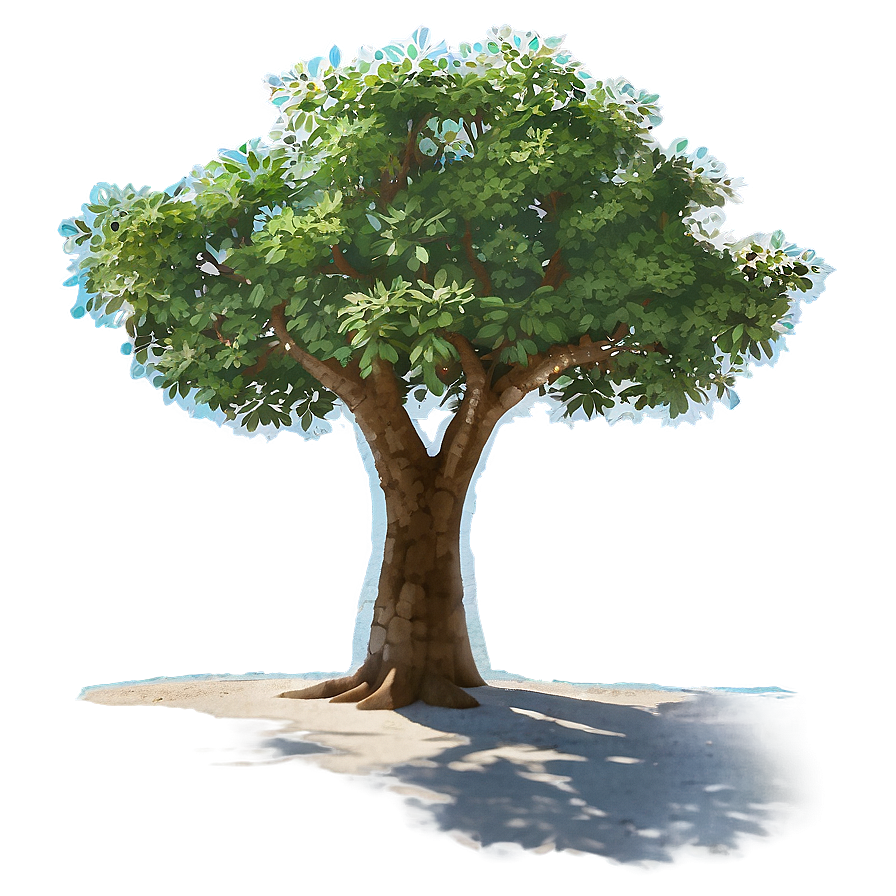 Beachside Tree Shadow Png 15 PNG Image