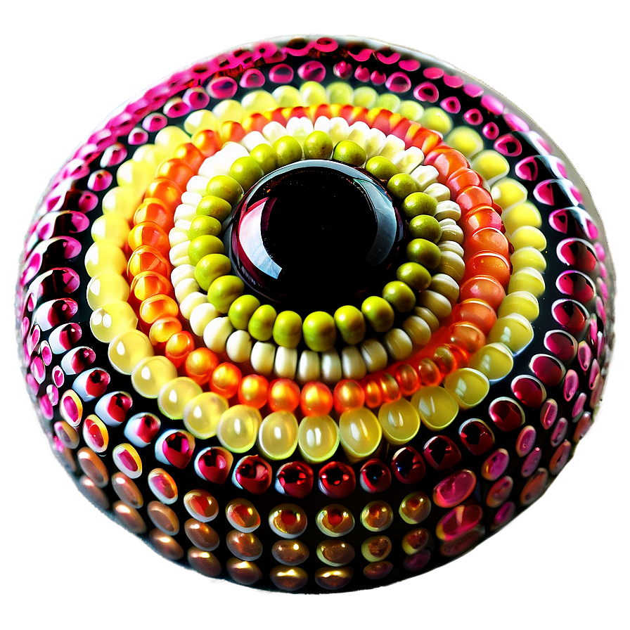 Bead Mosaic Art Png 06262024 PNG Image