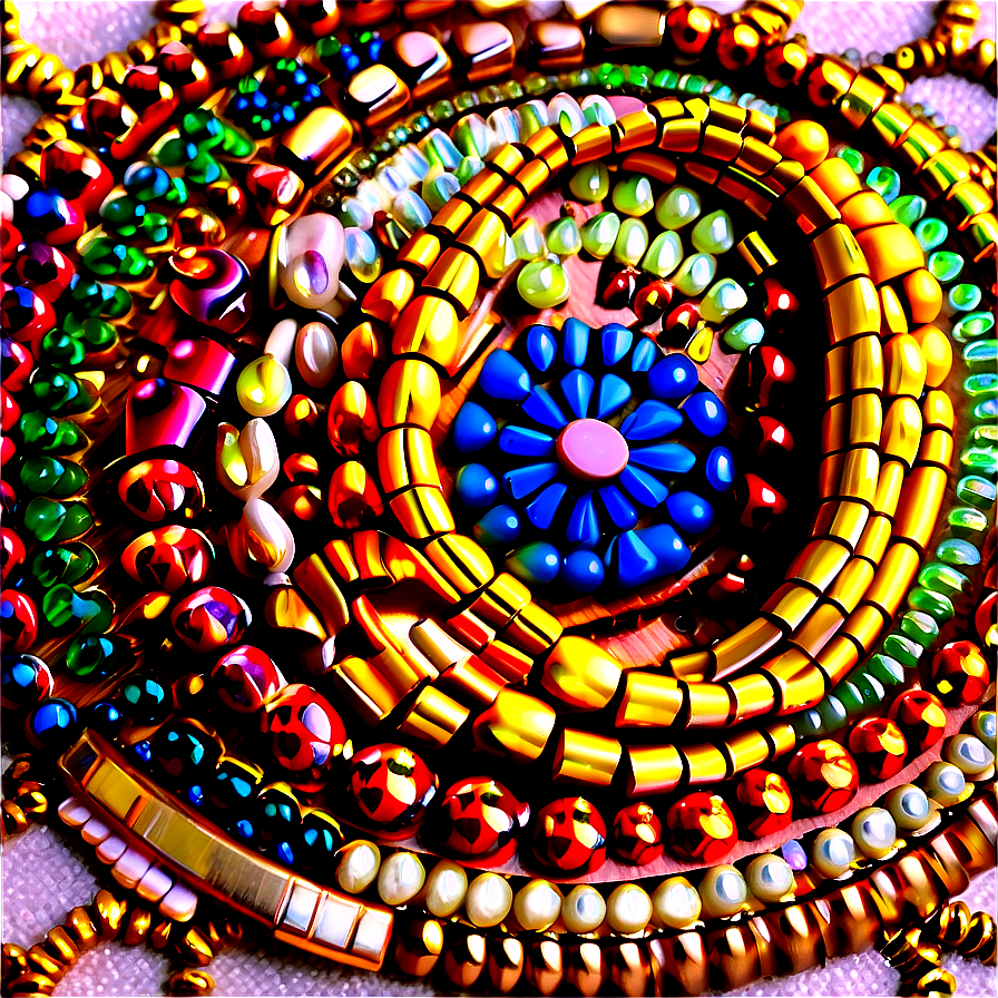 Bead Mosaic Art Png Jgt PNG Image