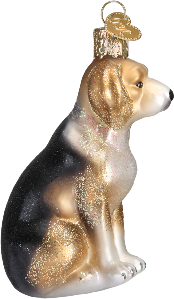 Beagle Christmas Ornament PNG Image