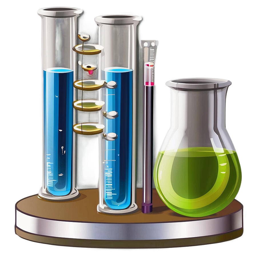 Beaker And Test Tube Png Sce98 PNG Image