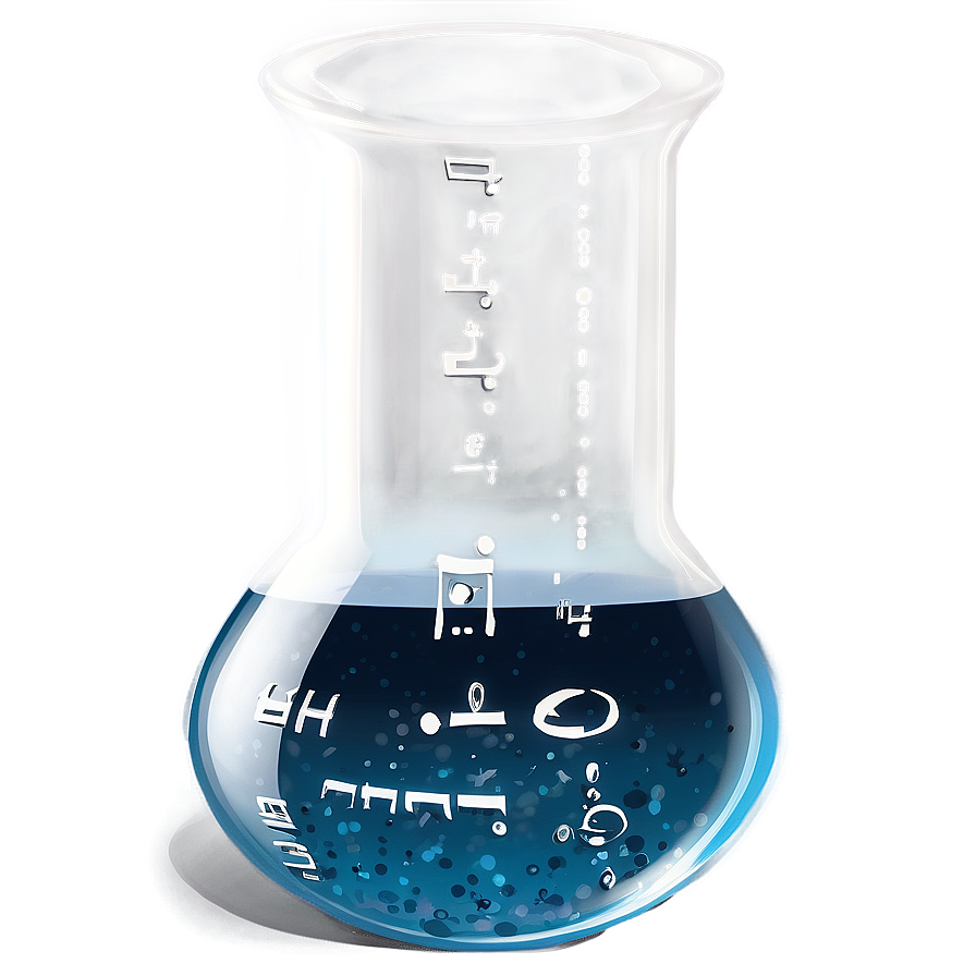 Beaker For Science Experiment Png Uoc52 PNG Image