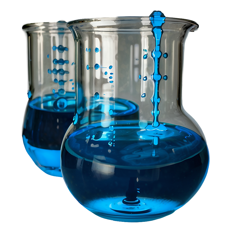 Beaker With Blue Liquid Png 71 PNG Image