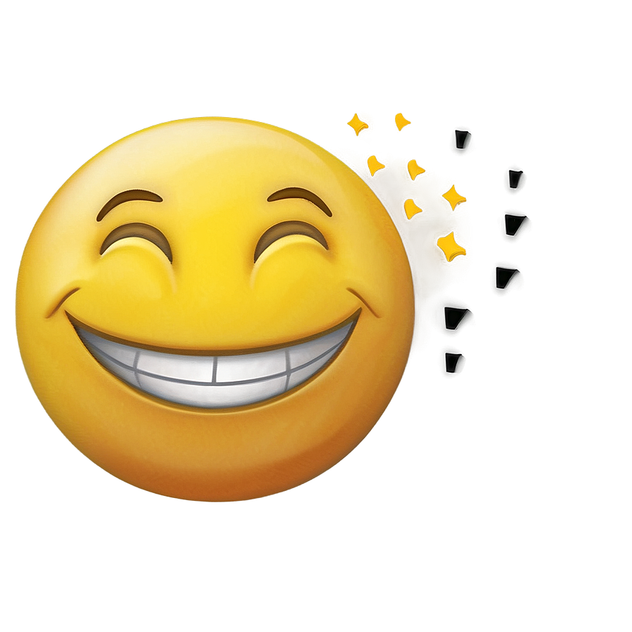 Beaming Smile Emoji Png Ypi PNG Image