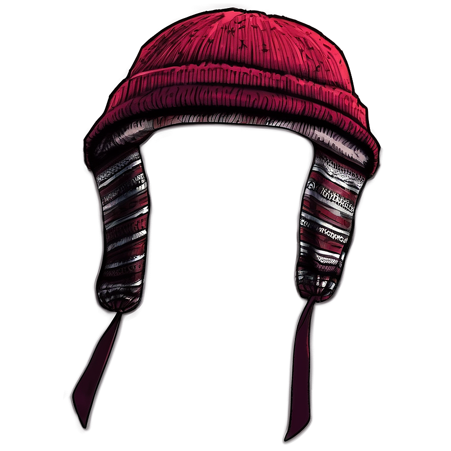 Beanie With Ties Png Gox40 PNG Image