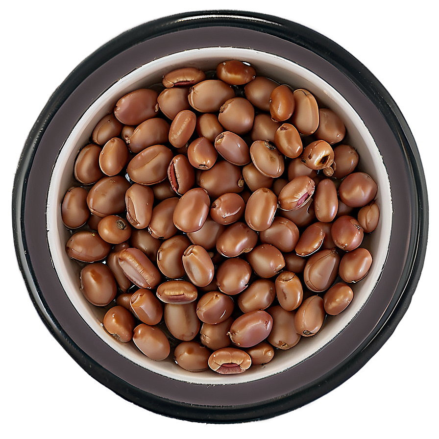 Beans Can Top View Png Flx PNG Image