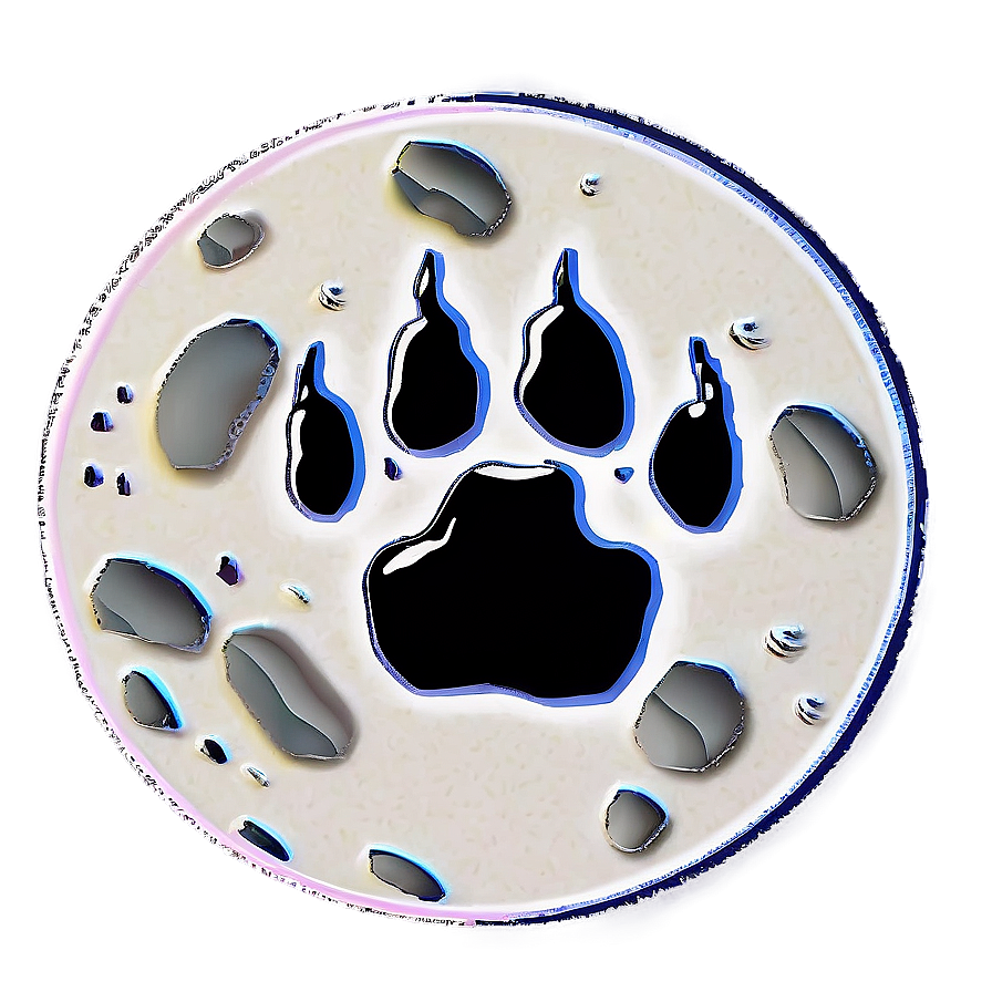 Bear Paw And Moon Png Ghw PNG Image