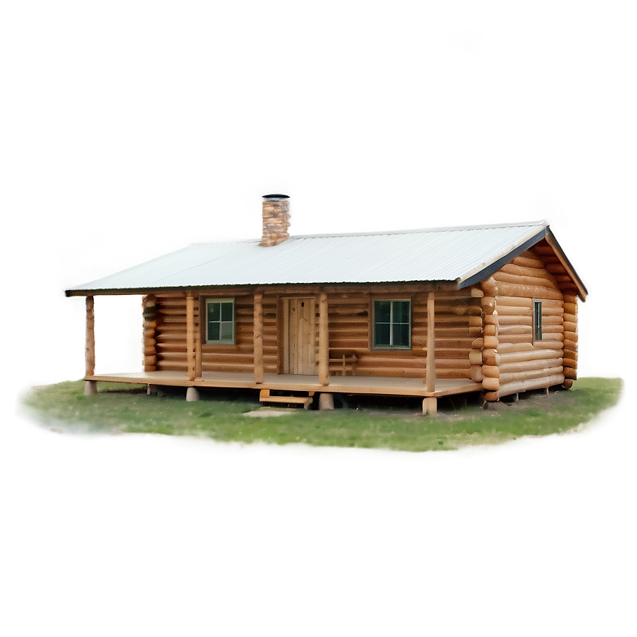 Bear's Log Cabin Png Teo PNG Image