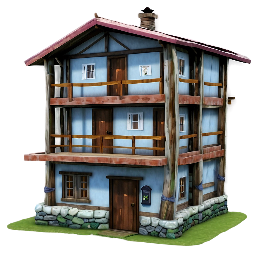 Bear's Story House Png Ibp PNG Image