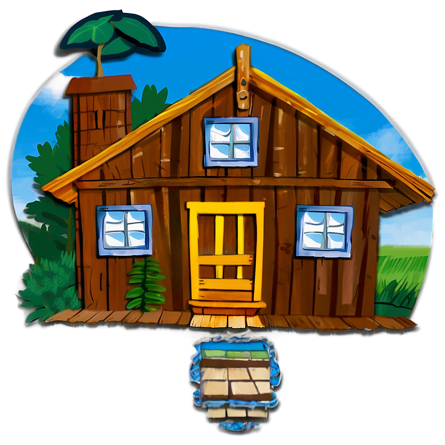 Bear's Story House Png Tlv PNG Image