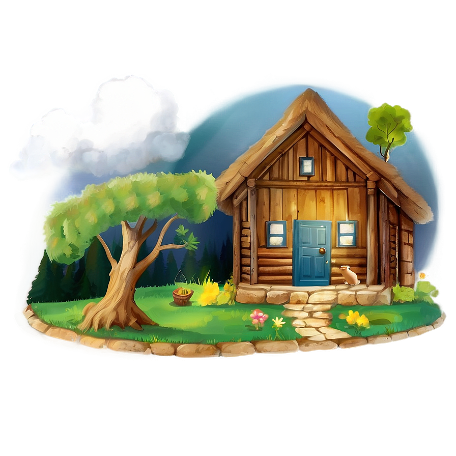 Bear's Story House Png Tqh49 PNG Image