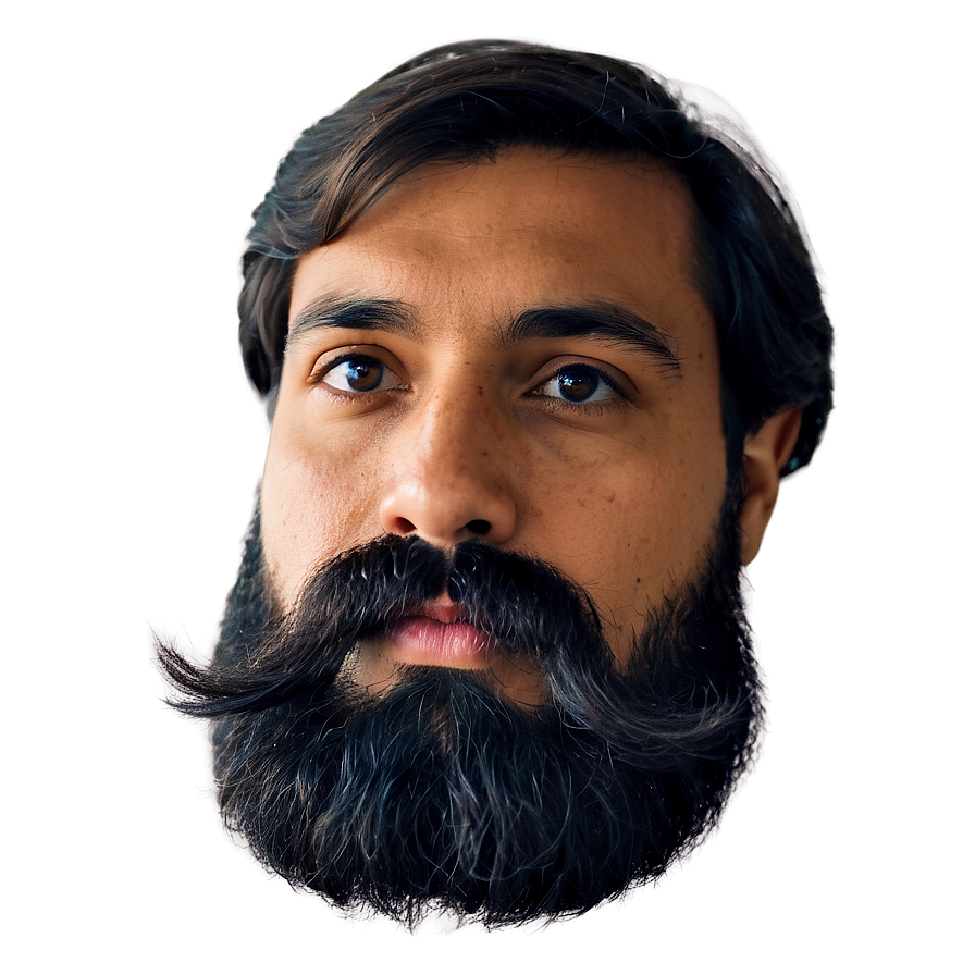 Beard And Mustache Combination Png Lrp PNG Image