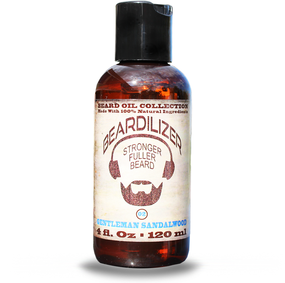 Beard Oil Sandalwood Collection PNG Image