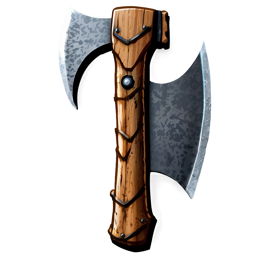 Bearded Axe Design Png Ych94 PNG Image