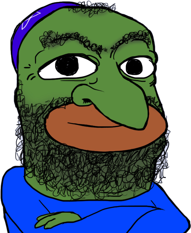 Bearded Pepein Blue PNG Image