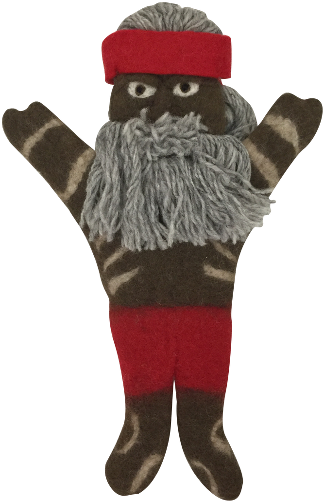 Bearded Puppetin Red Headband PNG Image