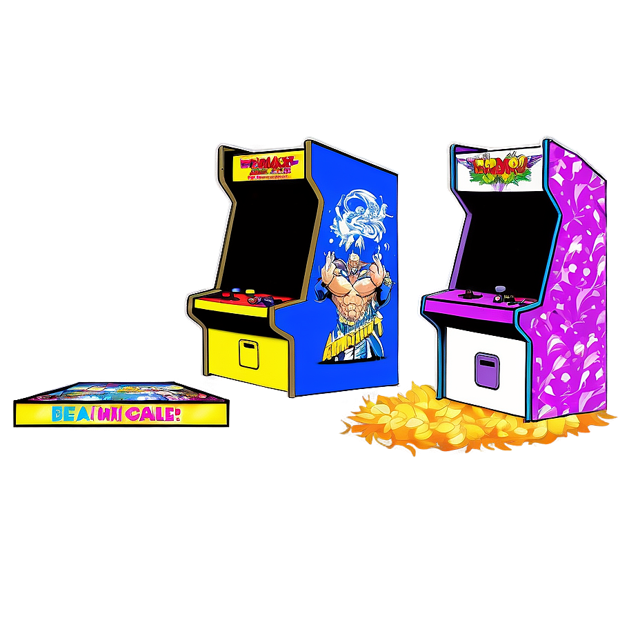 Beat 'em Up Arcade Games Png Vbj PNG Image