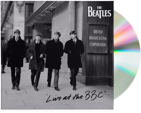 Beatles Liveatthe B B C Album Cover PNG Image