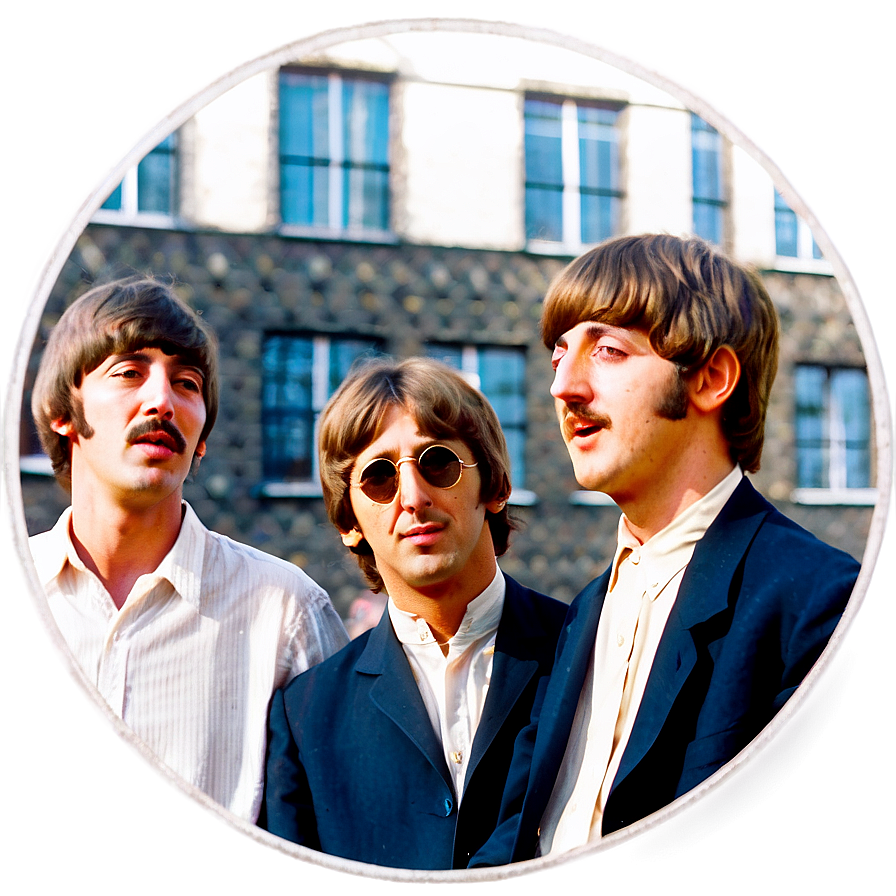 Beatles Rare Photo Png 06232024 PNG Image