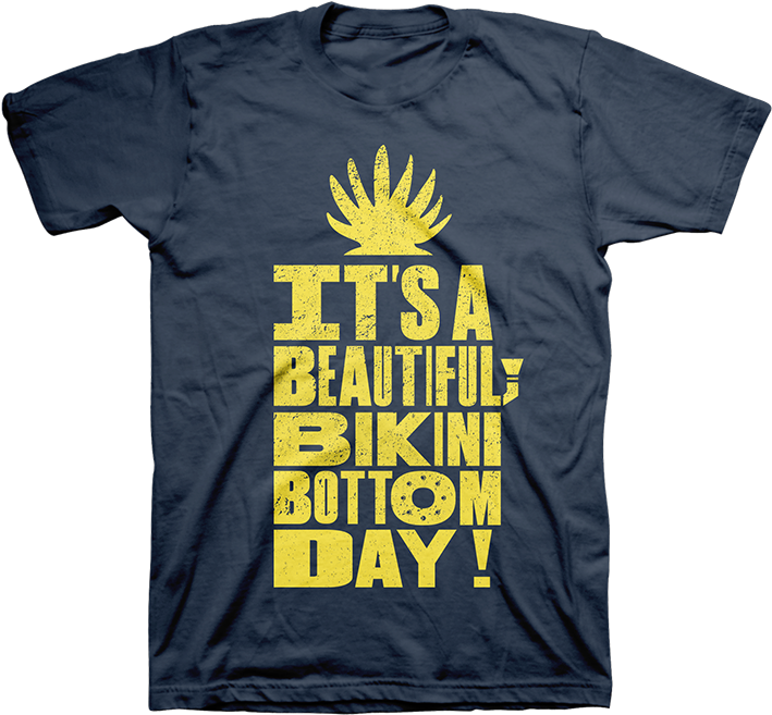 Beautiful Bikini Bottom Day Shirt PNG Image