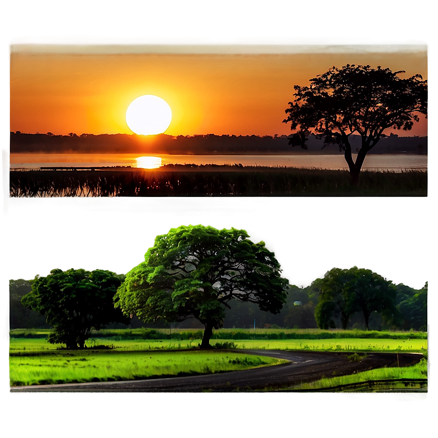 Beautiful Landscape Picture Png Kbe37 PNG Image