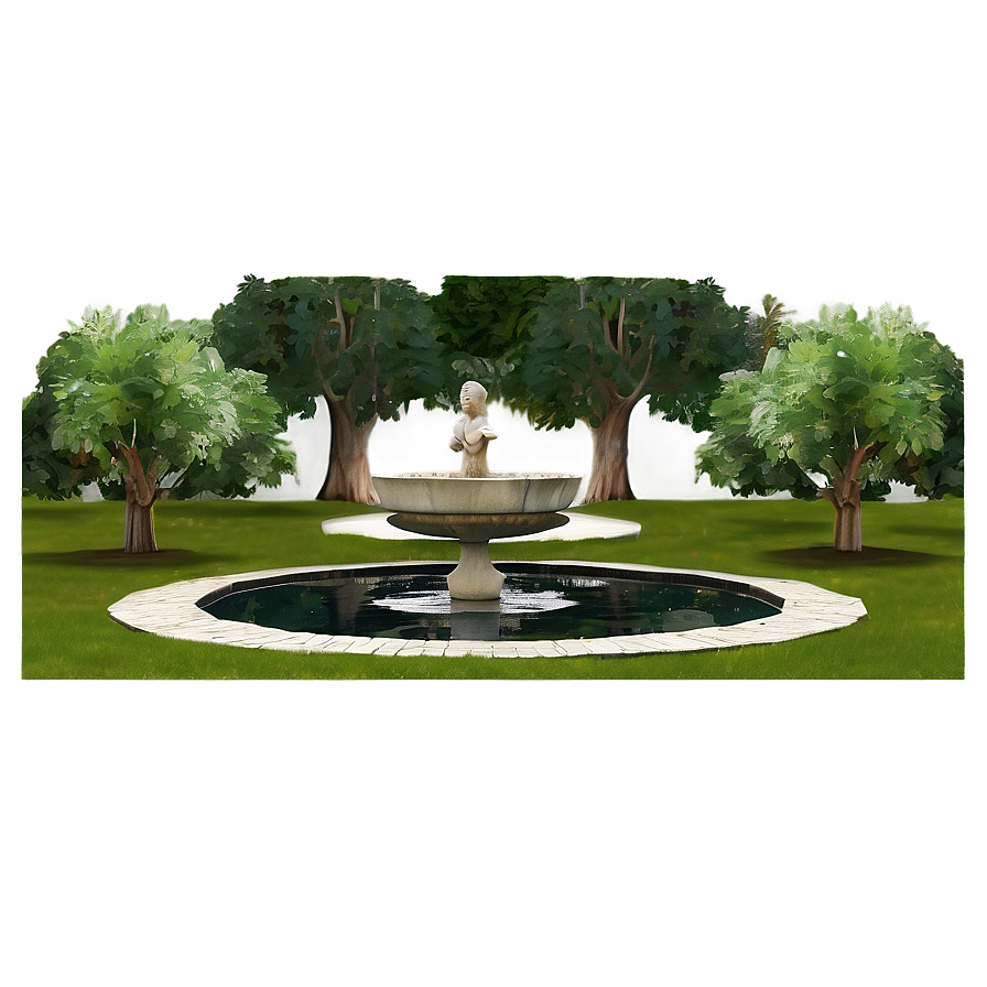 Beautiful Park Landscape Png Bql PNG Image