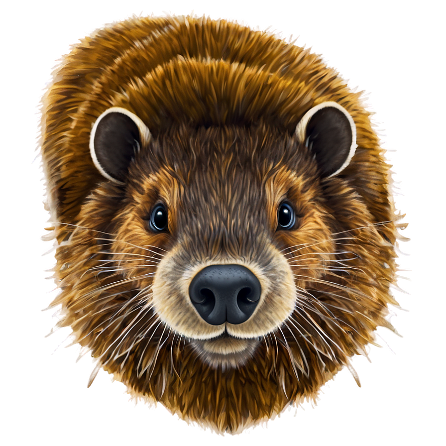 Beaver Pelt Illustration Png Dit PNG Image