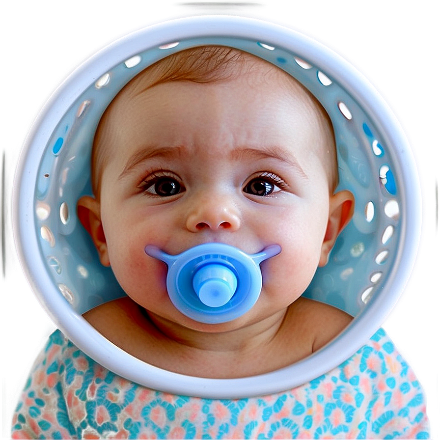 Bebe With Pacifier Png Ceq PNG Image